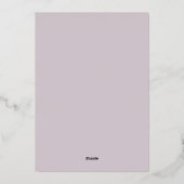 Was | Aankondiging van de geboorte van Multi Photo (Achterkant)
