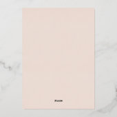 Was | Aankondiging van de geboorte van Multi Photo (Achterkant)