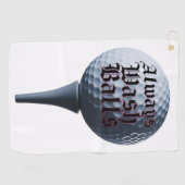 Was altijd de golfhanddoek van de ballen (Horizontaal)