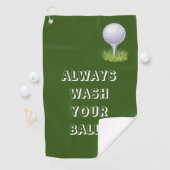 Was altijd je kogelhanddoek golfhanddoek (Insitu)