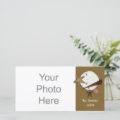 Was Ashore-fotokaart Feestdagenkaart (Staand voorkant)