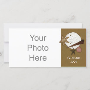 Was Ashore-fotokaart Feestdagenkaart