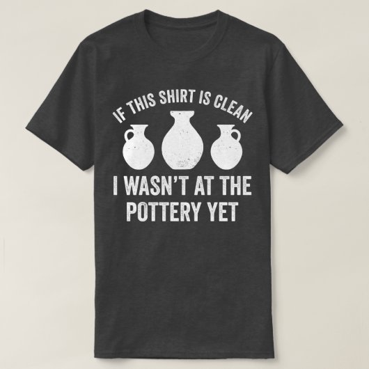 Was bij de Aardewerk Toch Grappig Potter Kiln Clay T-shirt (Design voorkant)