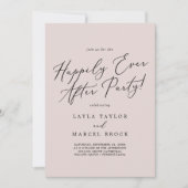 Was coördinaat blozen gelukkig ooit na het feest kaart (Voorkant)