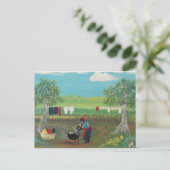 Was dag in de jaren vijftig briefkaart (Staand voorkant)