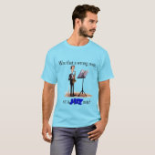 Was dat een foute noot? Grappige Jazz T-shirt (Voorkant volledig)