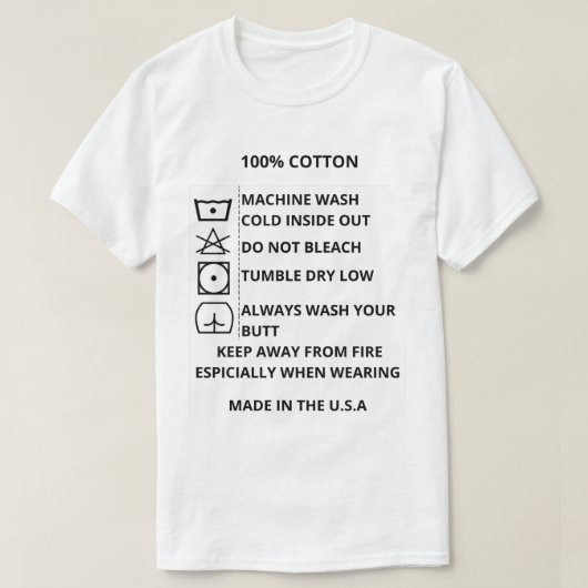 was de jouwe t-shirt (Design voorkant)