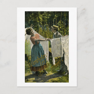 Was de tijd in Butte, Montana  Briefkaart