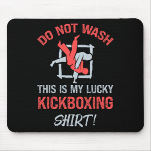 Was Dit Niet Dit Is Mijn Geluks-Kickboks T-shirt K Muismat