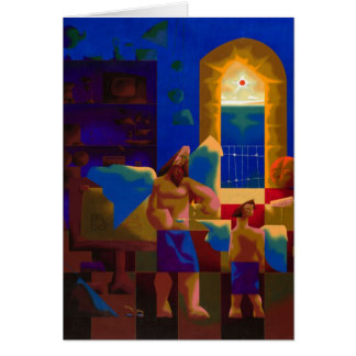 was en veren - blanco kaart