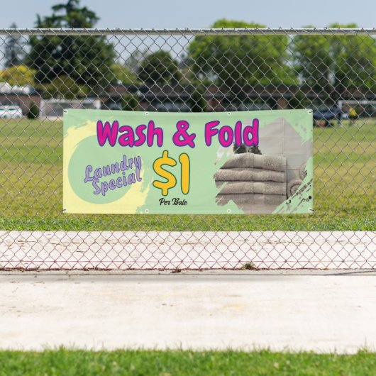 Was- en Vouwbanner Spandoek (Insitu)