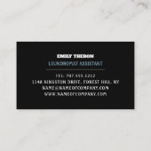 Was- en wasmachines, was- en reinigingsapparatuur visitekaartje (Achterkant)