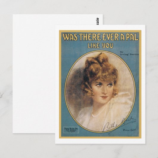 Was er ooit een PayPal zoals je  Songbook Cov Briefkaart (Voorkant / Achterkant)