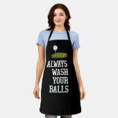 Was golfball altijd je ballen schort (Gedragen)