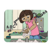 Was handen magneet (Horizontaal)