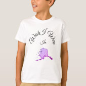 Was ik maar in Alaska T-shirt (Voorkant)