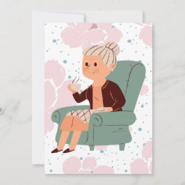 Was ist eine Oma? Schwangerschaft verkünden Kaart