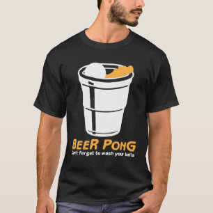 Was je ballen I Bier Ping Pong Tafeltennis T-shirt