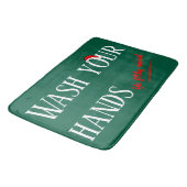 Was je handen met een smerig dier grote vakantiema badmat (Gekanteld)