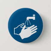 Was je handtekeningen ronde button 5,7 cm (Voorkant)