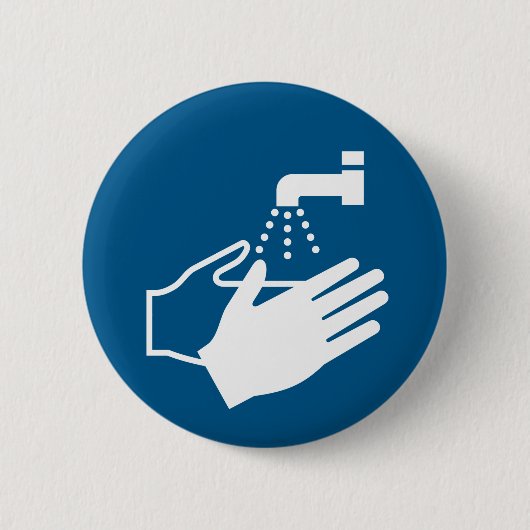 Was je handtekeningen ronde button 5,7 cm (Voorkant)