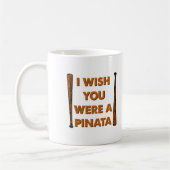 Was je maar een Piñata Grappige Mok (Links)