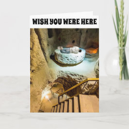 Was je maar hier. kaart