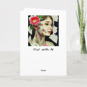 Was je maar niet zo ver weg kaart (Achterkant)