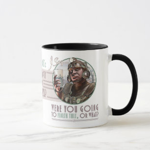 Was je van plan dit af te maken, of wat? Mok