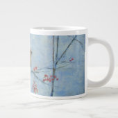 Was-olie van 2013 op doek grote koffiekop (Rechts)