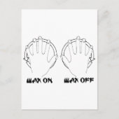 was op karaat briefkaart (Voorkant)