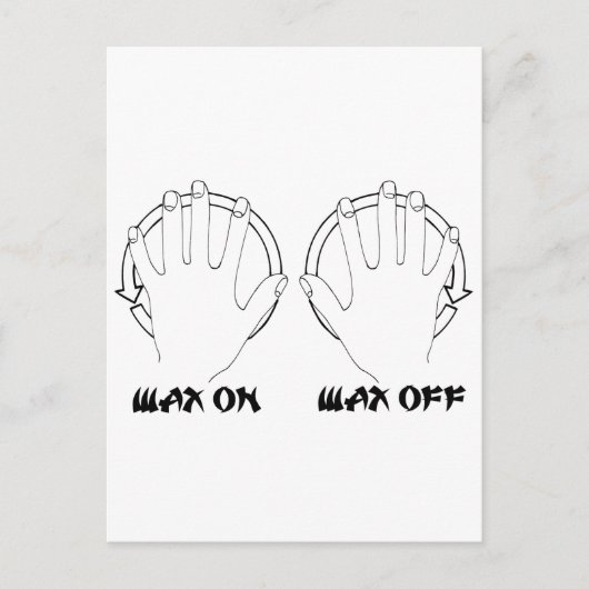 was op karaat briefkaart (Voorkant)