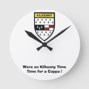 Was op Kilkenny Time-Time voor een Cuppa. Ronde Klok