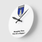 Was op Monaghan Time voor een Cuppa? Ronde Klok (Hoek)