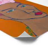 Was op zoek naar je ogen - Art Print (Hoek)