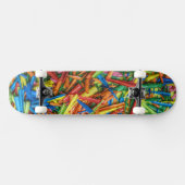 Was potlood kunst 1 Skateboard (Horizontaal)