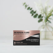 Was Roos Goud reinigen  onder druk Waskracht Visitekaartje (Staand voorkant)