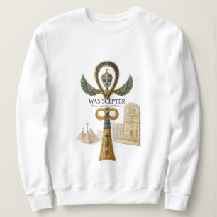 Was Scepter Sweatshirt – Oude Egyptische Kracht Sy