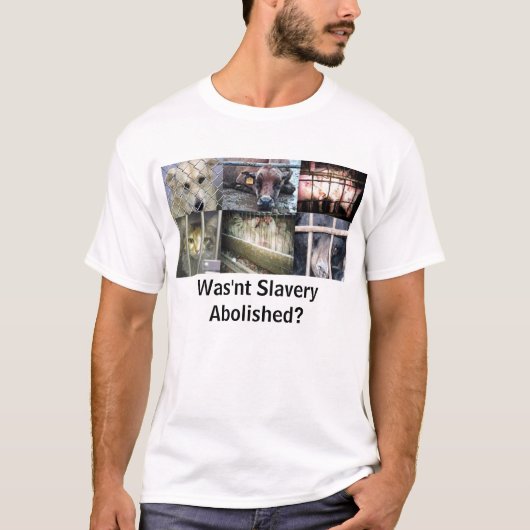 Was Slavery niet verdwenen? T-shirt (Voorkant)