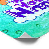 Was uw handen 2020 Bathroom Hygiene-teken Poster (Hoek)