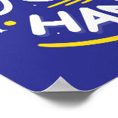 Was uw handen | Blijf veilig Poster (Hoek)