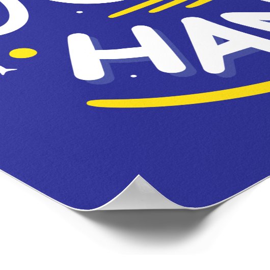 Was uw handen | Blijf veilig Poster (Hoek)