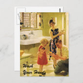 Was uw handen briefkaart (Voorkant / Achterkant)