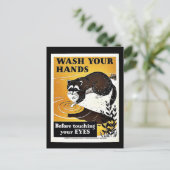 Was uw handen briefkaart (Staand voorkant)