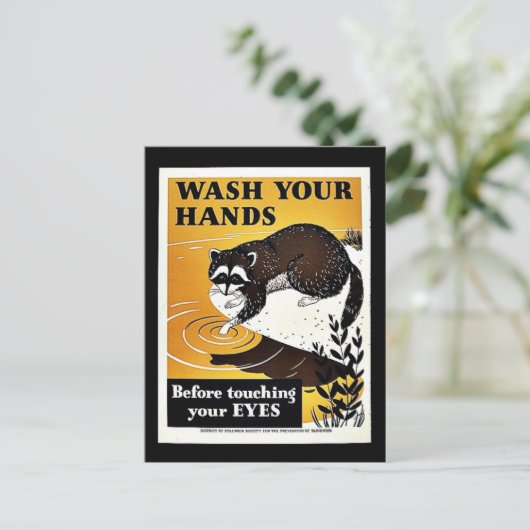 Was uw handen briefkaart (Staand voorkant)