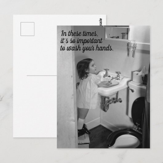 Was uw handen Briefkaart (Voorkant / Achterkant)