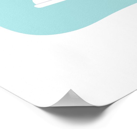 Was uw handen | Dino Bathroom Art Poster (Hoek)