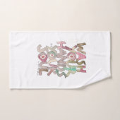 Was uw handen en uw vuil handdoek (Handdoek)