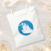 Was uw handen (gezondheid en veiligheid) (hygiëne) bedankzakje (Geknipt)