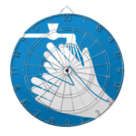 Was uw handen (gezondheid en veiligheid) (hygiëne) dartbord